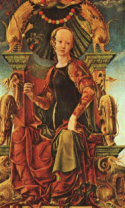 Cosimo Tura An Allegorical Figure Spain oil painting art